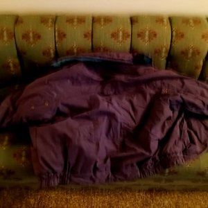 purple winter coat- 1x size